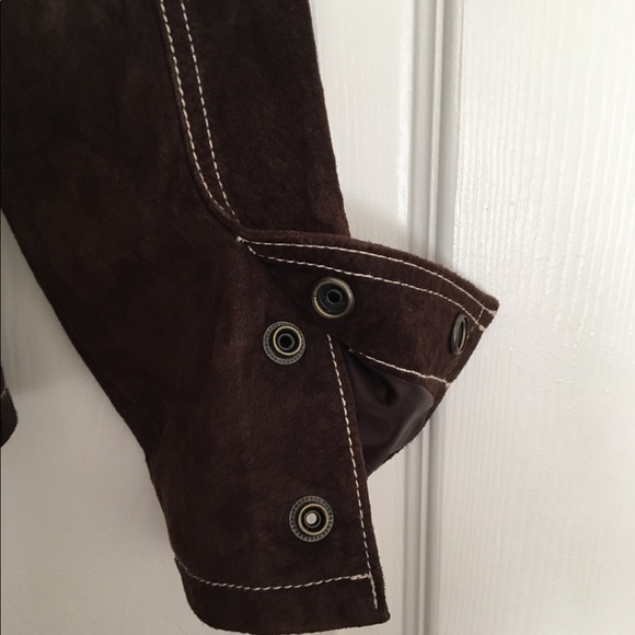 Vintage Guess Leather Suede Jacket - Picture 6 of 8